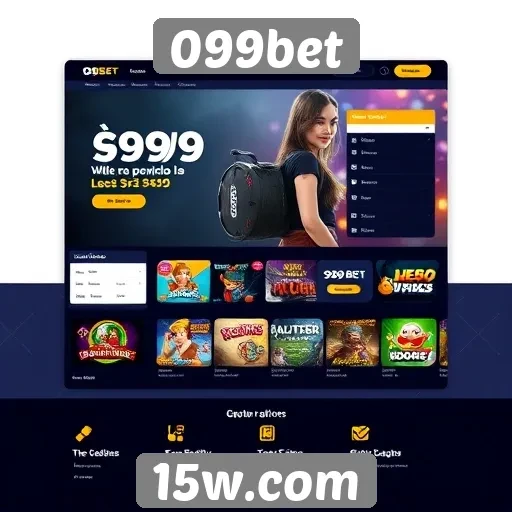 Acessibilidade e design do site 099bet para novos usuários