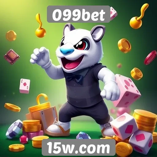 Variedade de jogos disponíveis na plataforma 099bet